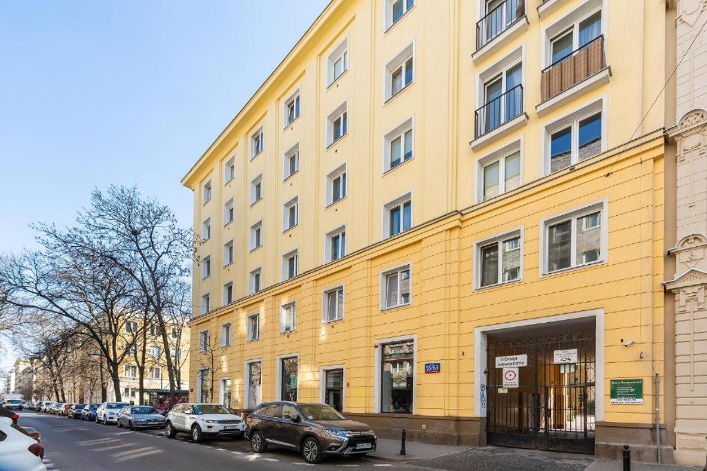 Wilcza 55 Prywatne Mieszkanie Z Oddzielna Sypialnia W Centrum 400M Od Dworca Centralnego Samodzielne Zameldowanie! Self Check-In System! Varšava Exteriér fotografie